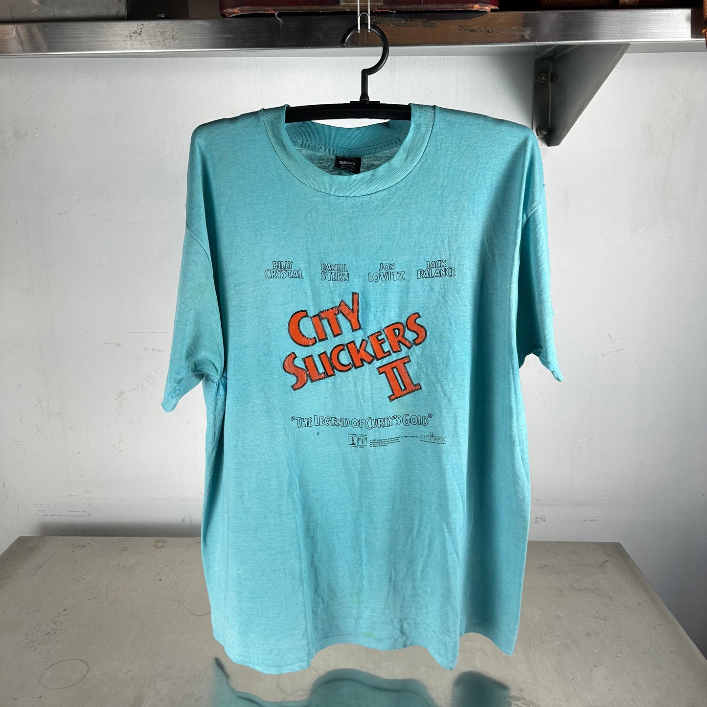 Vintage 1994 City Slickers II The Legend of Curly's Gold Movie Promo T-shirt