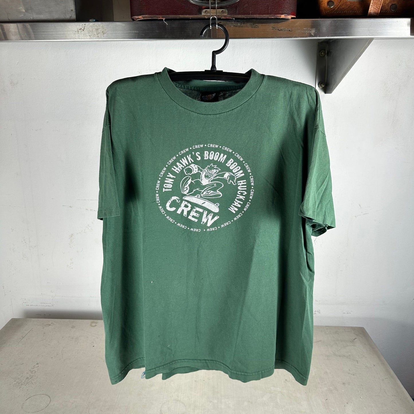 Vintage 2000s Tony Hawk's Boom Boom Huckjam Crew T-shirt