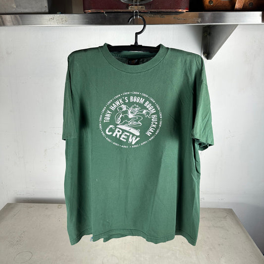 Vintage 2000s Tony Hawk's Boom Boom Huckjam Crew T-shirt