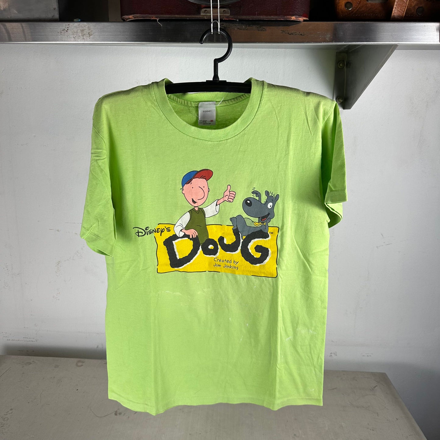Vintage 90s Disney Doug Animated Sitcom TV Show Promo T-shirt