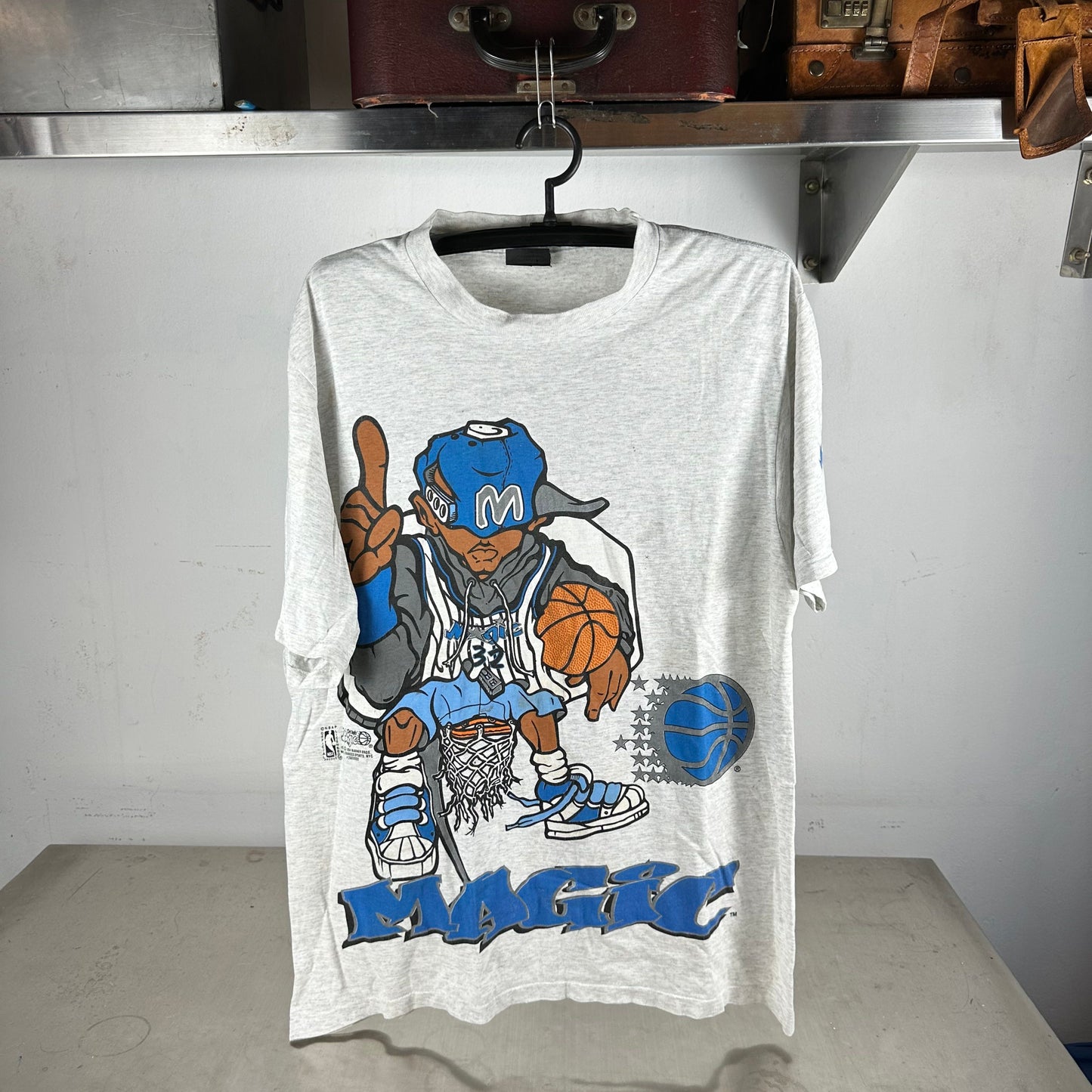 Vintage 90s Orlando Magic Strictly #1 Playa NBA Hip Hop Graphic T-shirt