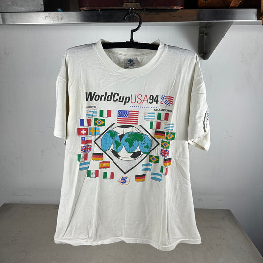 Vintage 1994 USA Soccer World Cup Graphic Single Stitch T-shirt