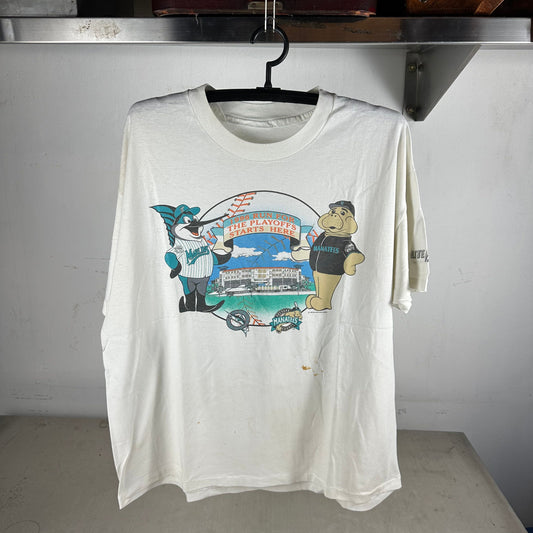 Vintage 1996 Florida Marlins Manatees Baseball MLB T-shirt
