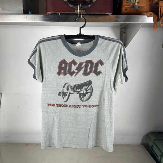 Vintage 1982 ACDC North American Tour Rock Band Single Stitch T-shirt