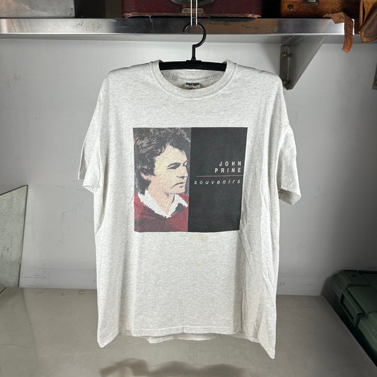 Vintage 2000s John Prine Souvenirs Oh Boy Records XL T-shirt
