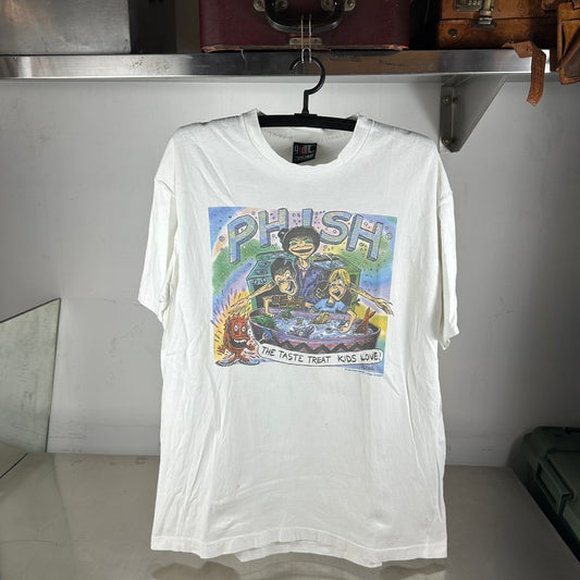Vintage 1994 Phish The Taste Treat Kids Love! Rock Band Single Stitch T-shirt