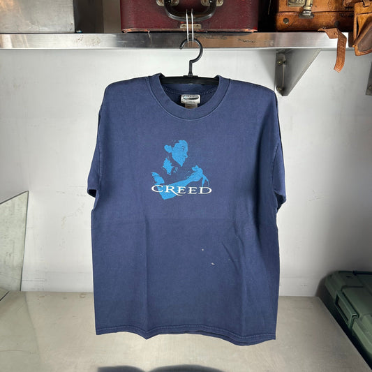 Vintage 2000s Creed Grunge Rock Band Double Sided Graphic T-shirt