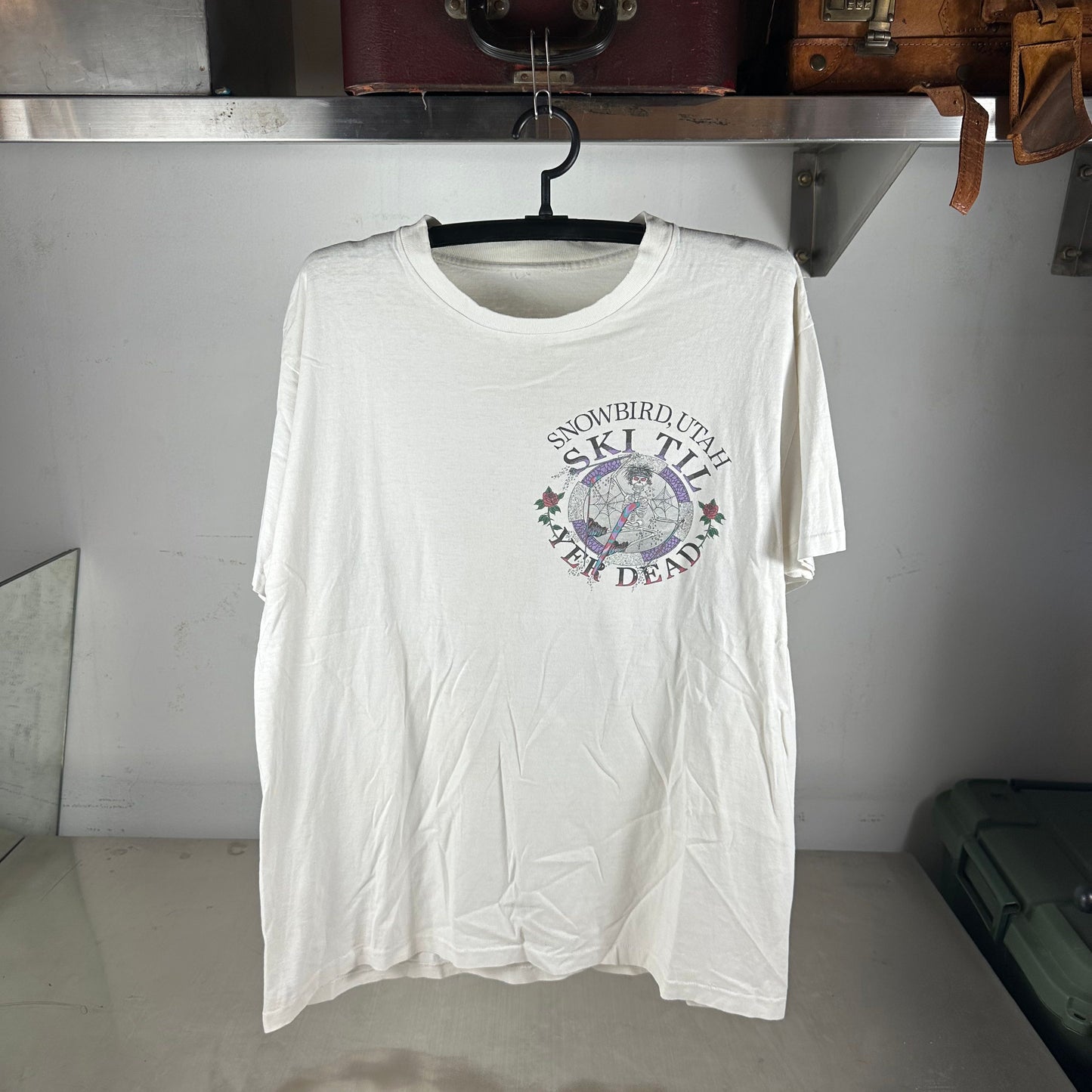 Vintage 1993 Grateful Dead Ski Til Yer Dead Single Stitch T-shirt