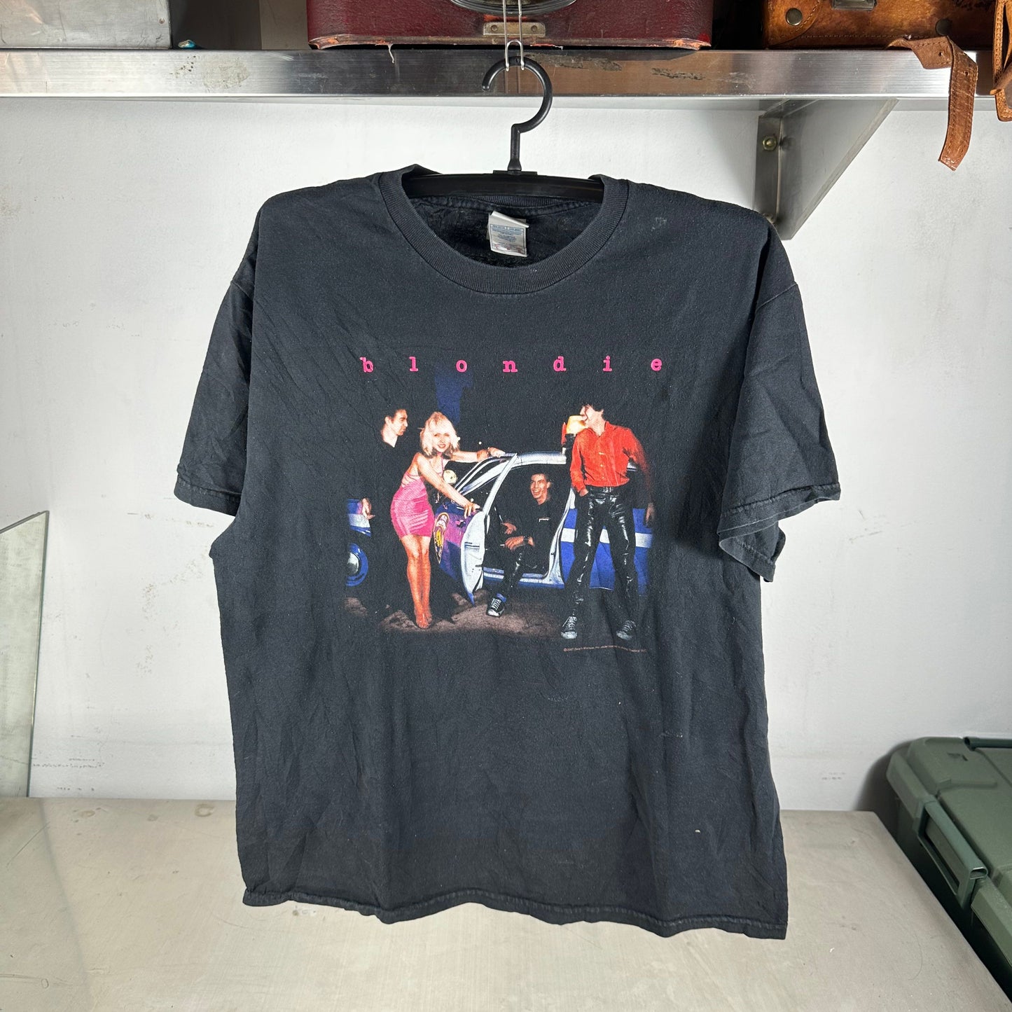 Vintage 2007 Blondie New Wave Band Tour Concert T-shirt