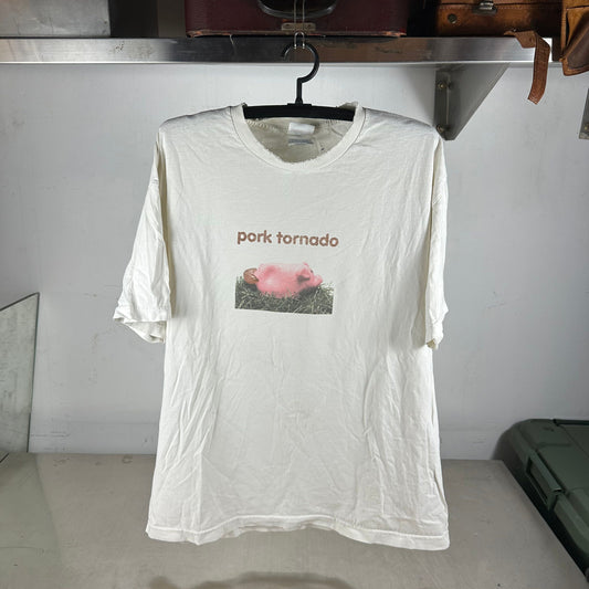 Vintage 2002 The Pork Tornadoes Pork Tour Concert Band T-shirt