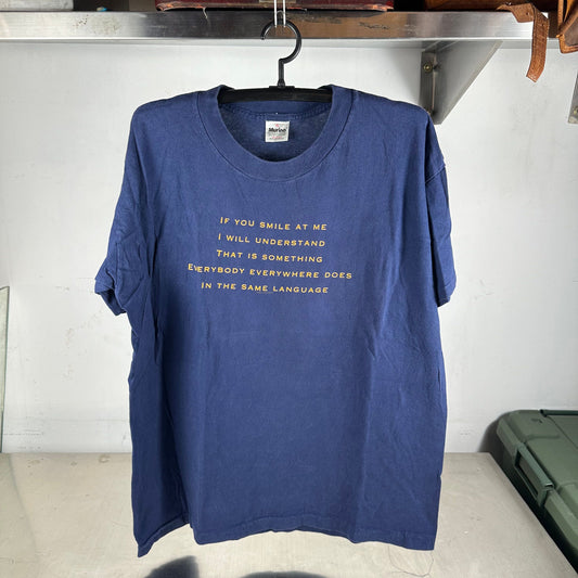 Vintage 90s Crosby, Stills & Nash Wooden Ships Tour Concert T-shirt