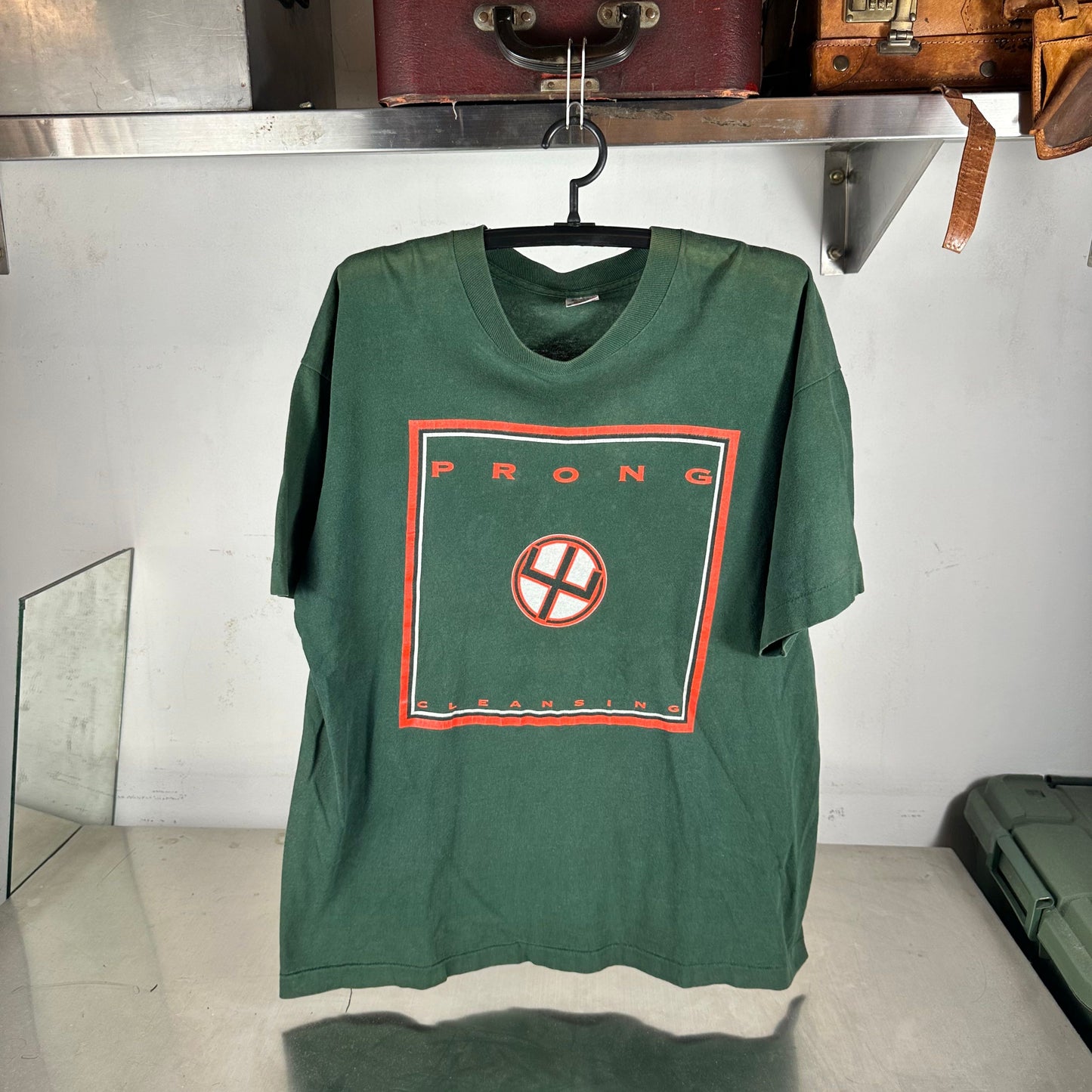 Vintage 90s Prong Cleansing Album Heavy Metal Grunge Band Single Stitch T-shirt