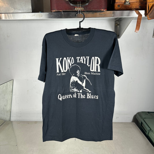 Vintage 80s Koko Taylor and Her Blues Machine Queen of the Blues T-shirt