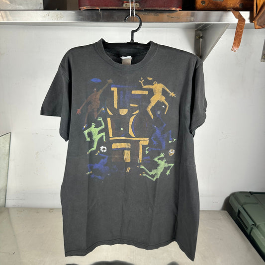 Vintage 90s Nike Just Do It Slogan Made in USA Single Stitch Faded T-shirt