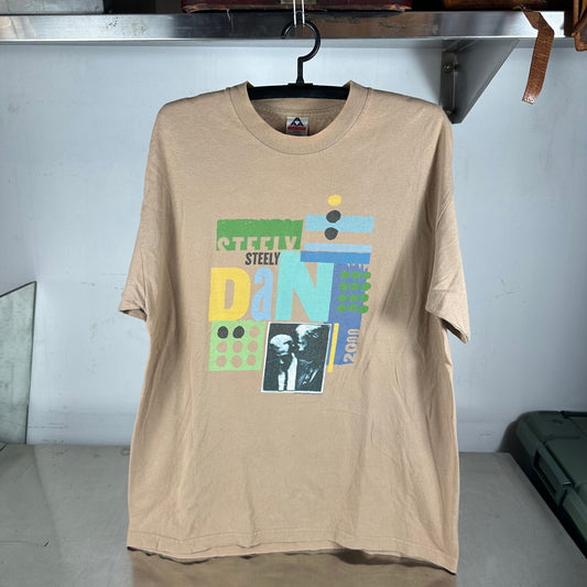 Vintage 2000 Steely Dan Y2K Tour Concert Band Double Sided T-shirt