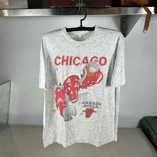 Vintage 90s Chicago Bulls NBA Breakthrough Double Sided Graphic T-shirt