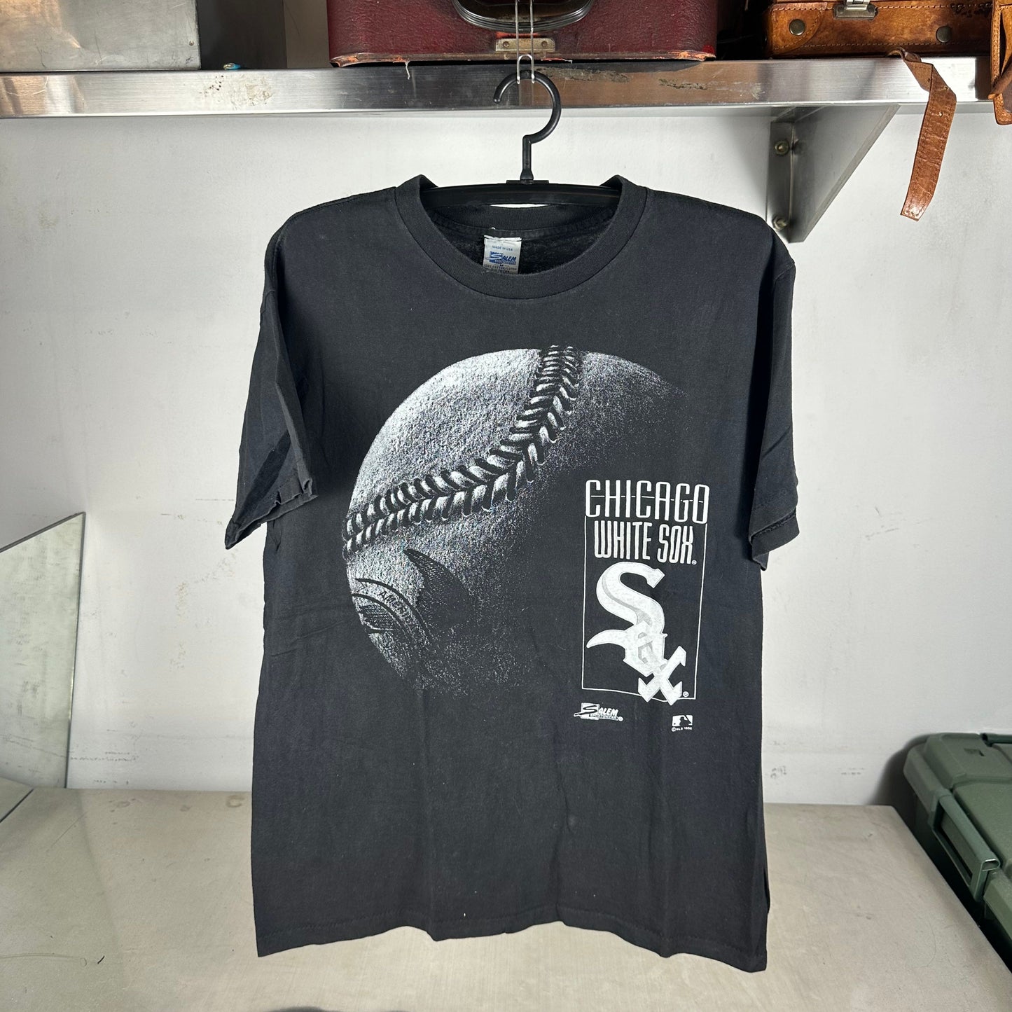 Vintage 1992 Chicago White Sox MLB Salem Sportswear Single Stitch T-shirt