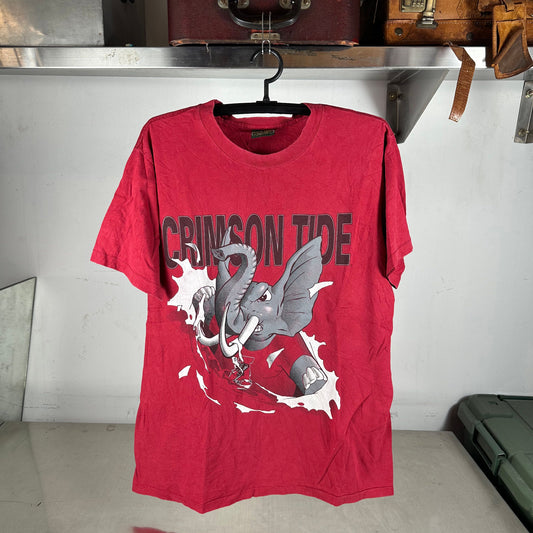 Vintage 90s Alabama Crimson Tide NCAA Breakthrough Single Stitch T-shirt