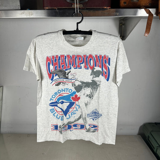 Vintage 1992 Toronto Blue Jays MLB Champions Single Stitch T-shirt