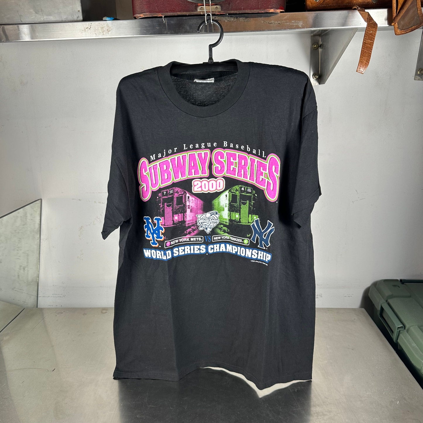 Vintage 2000 MLB Subway Series World Series Championship T-shirt