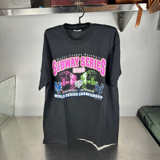 Vintage 2000 MLB Subway Series World Series Championship T-shirt