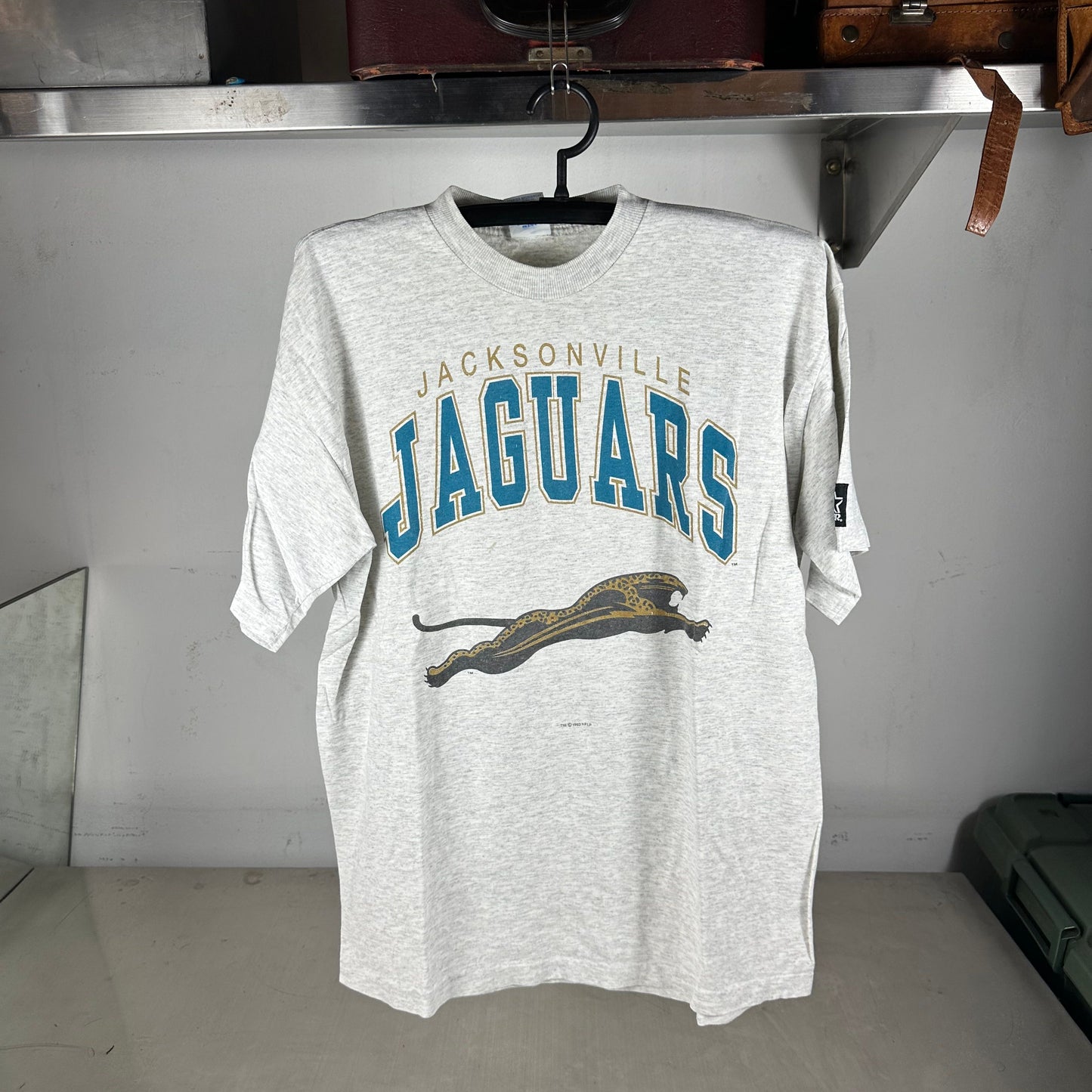 Vintage 1993 Jacksonville Jaguars Football NFL Starter Single Stitch T-shirt