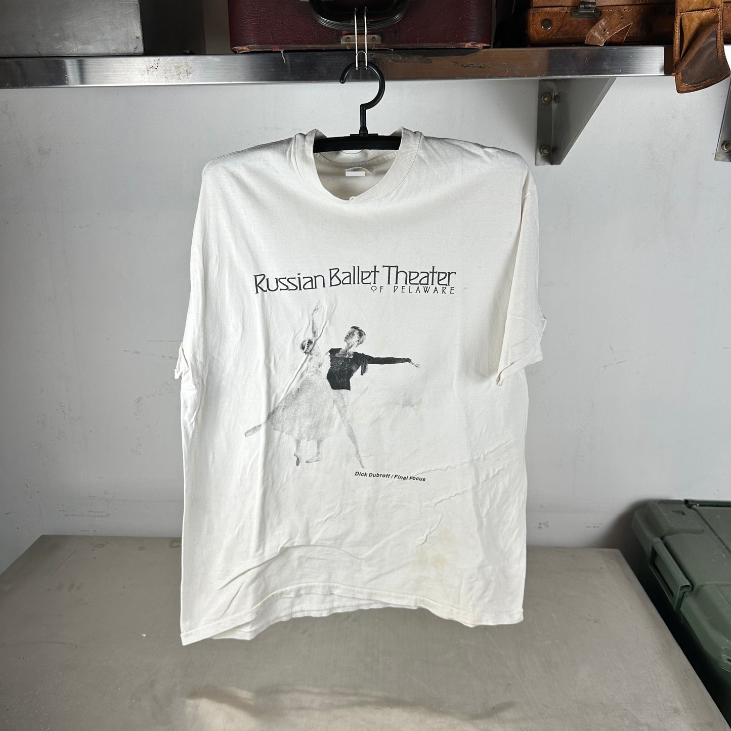 Vintage 90s Dick Dubrott Final Focus Russian Ballet Theater Single Stitch T-Shirt