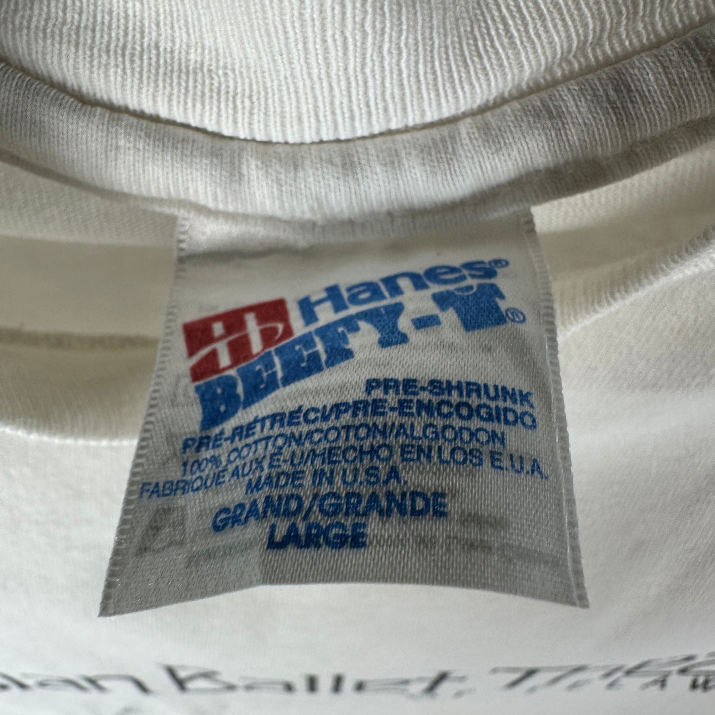 Vintage 90s Dick Dubrott Final Focus Russian Ballet Theater Single Stitch T-Shirt
