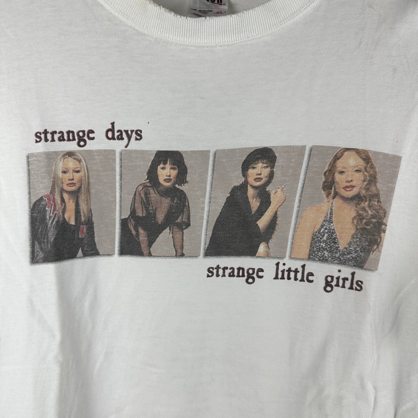 Vintage 2001 Tori Amos Strange Little Girls Tour Concert T-Shirt