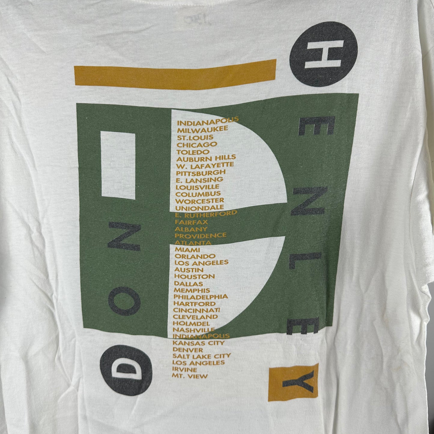 Vintage 1990 Don Henley Tour Single Stitch T-shirt