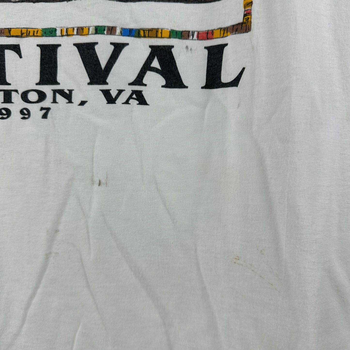Vintage 1997 Hampton Jazz Festival BB King Patti Labelle Glady Knight T-shirt