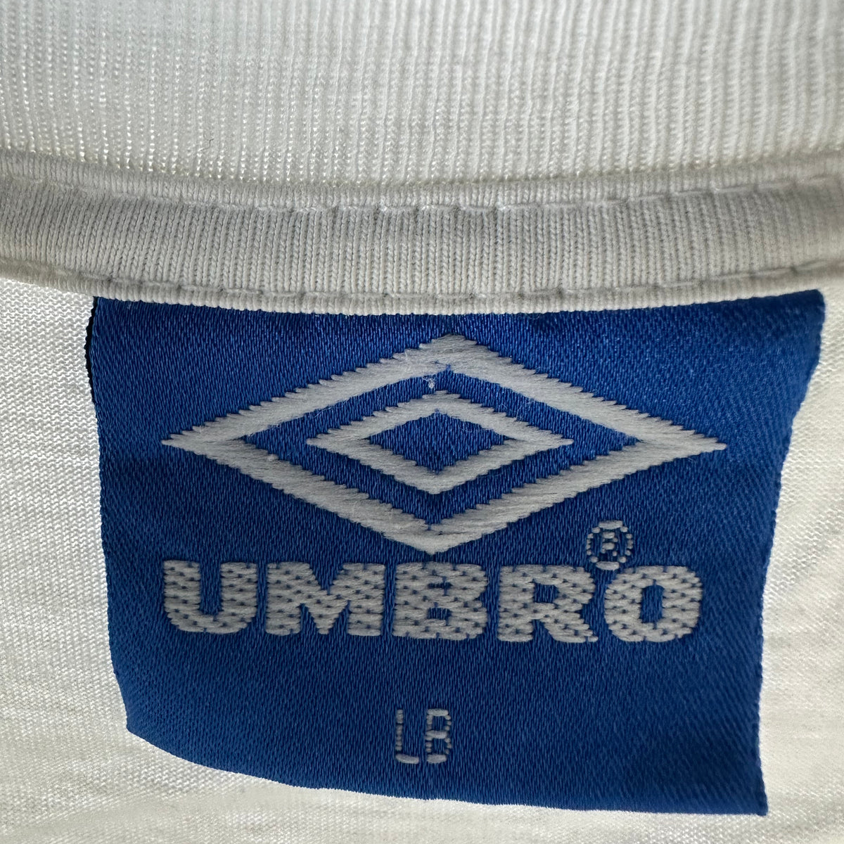 Vintage 90s Umbro England Pride of Europe Graphic Football Soccer T-shirt