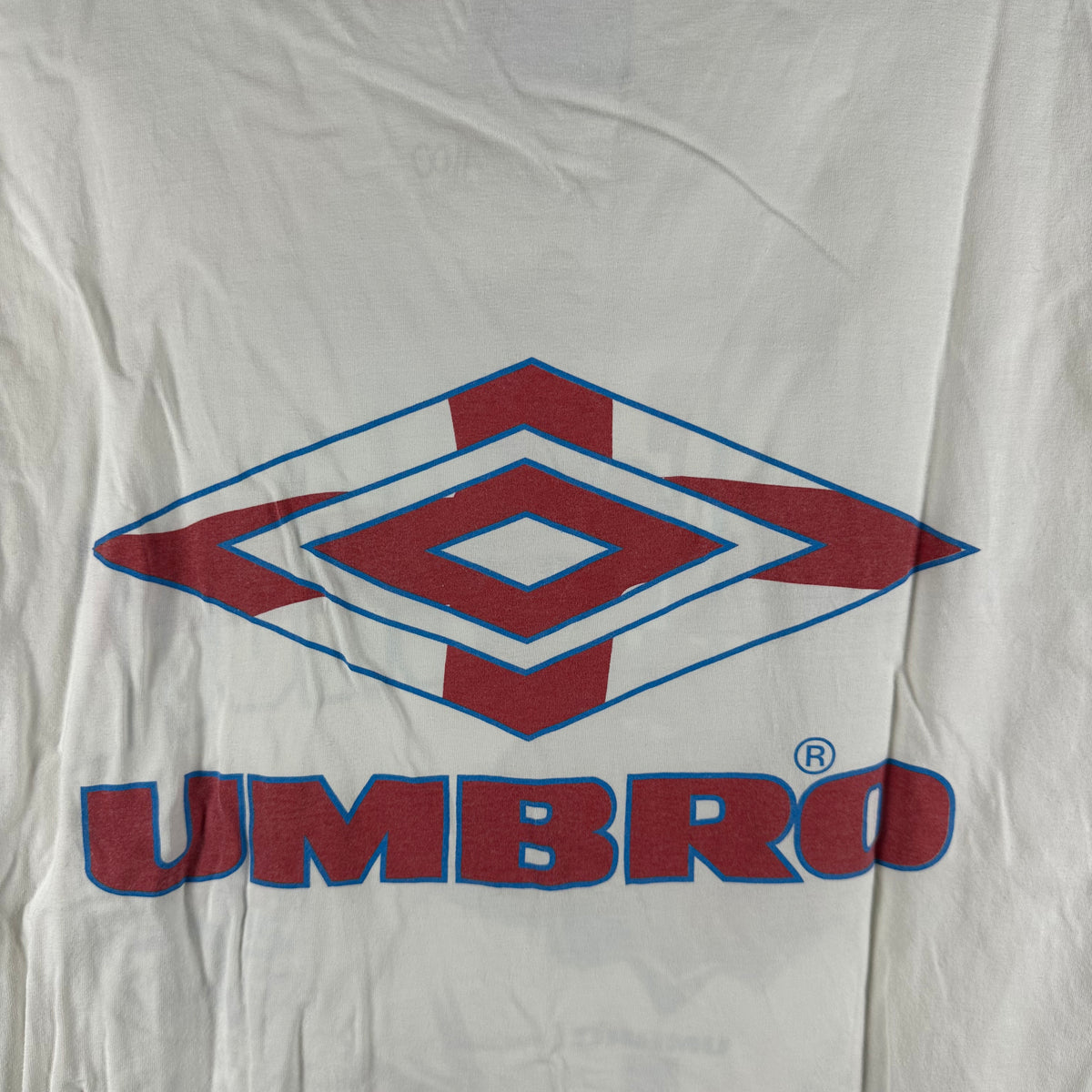 Vintage 90s Umbro England Pride of Europe Graphic Football Soccer T-shirt
