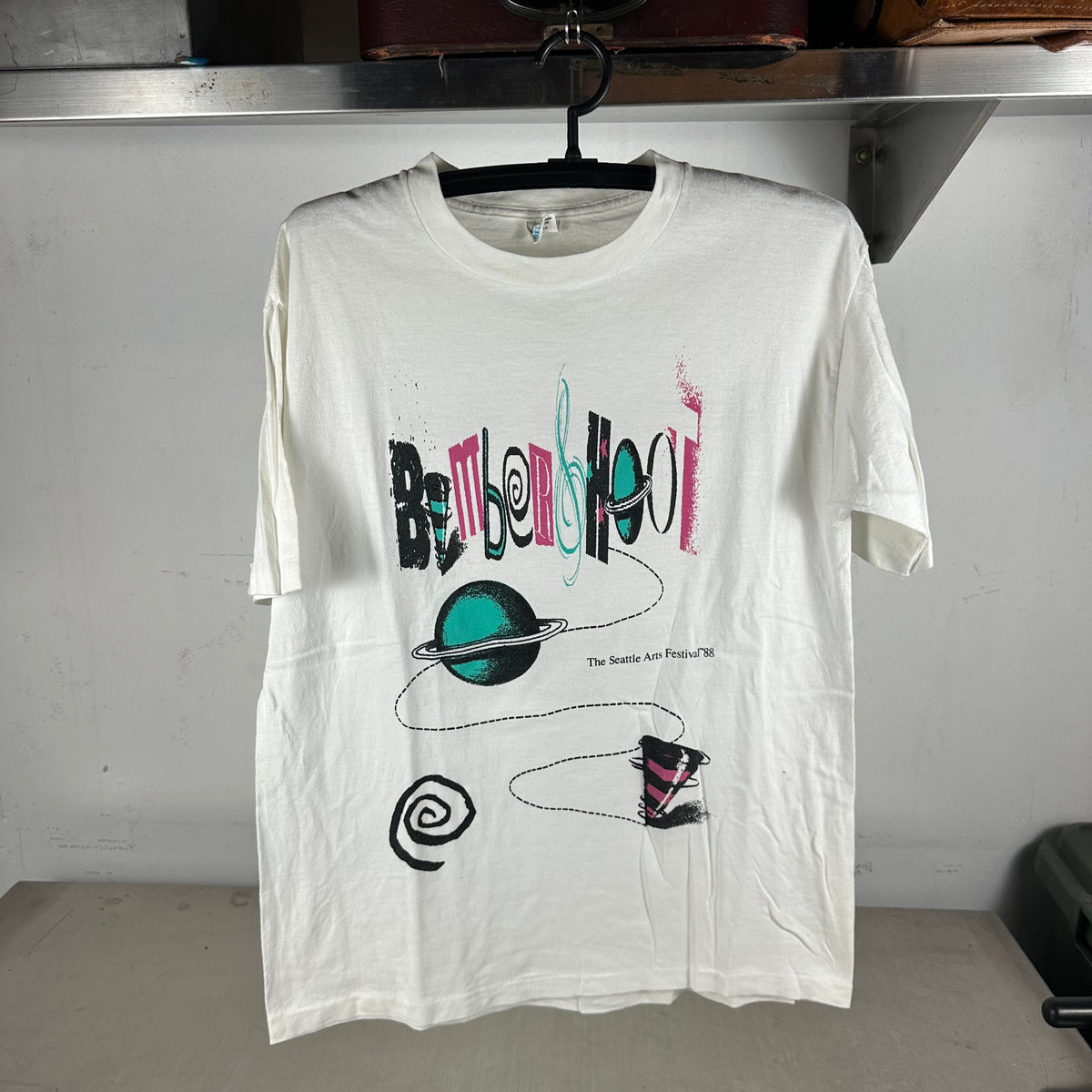 Vintage 1988 Bumbershoot Art Festival Graphic Single Stitch T-shirt