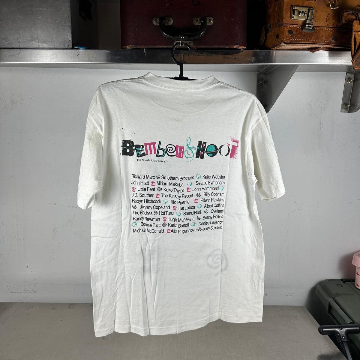 Vintage 1988 Bumbershoot Art Festival Graphic Single Stitch T-shirt