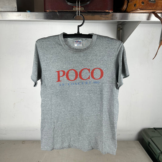 Vintage 1982 Poco In Concert Country Rock Band Single Stitch T-shirt