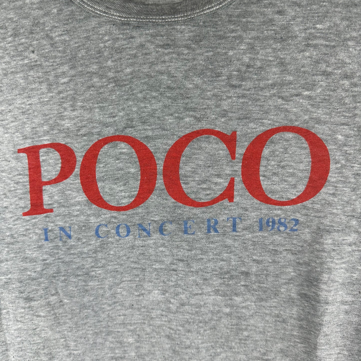 Vintage 1982 Poco In Concert Country Rock Band Single Stitch T-shirt