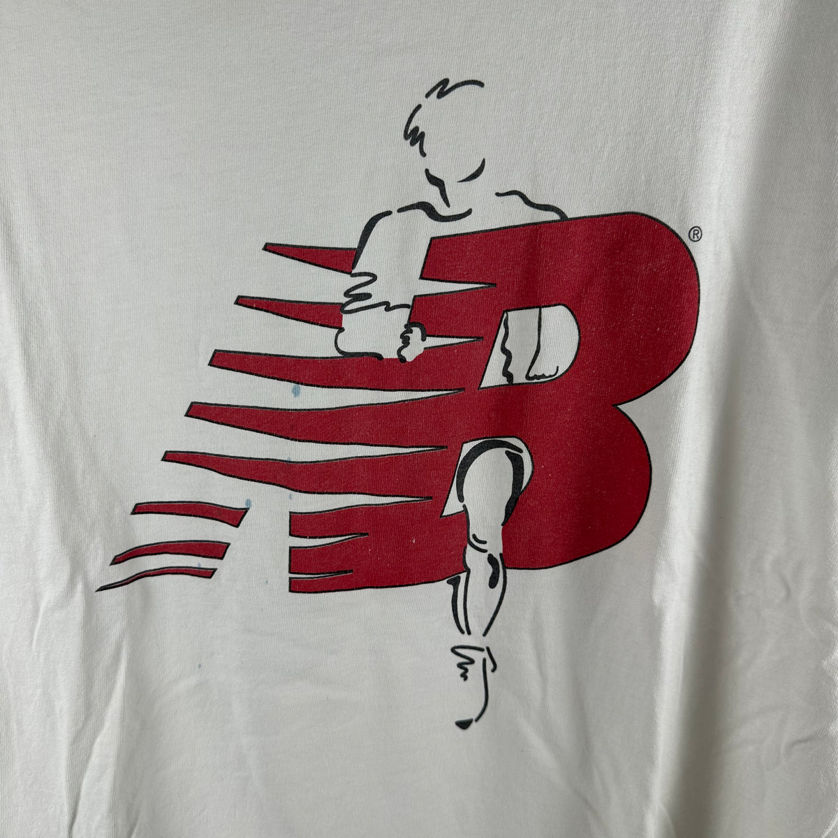 Vintage 90s New Balance Running Graphic Single Stitch T-shirt