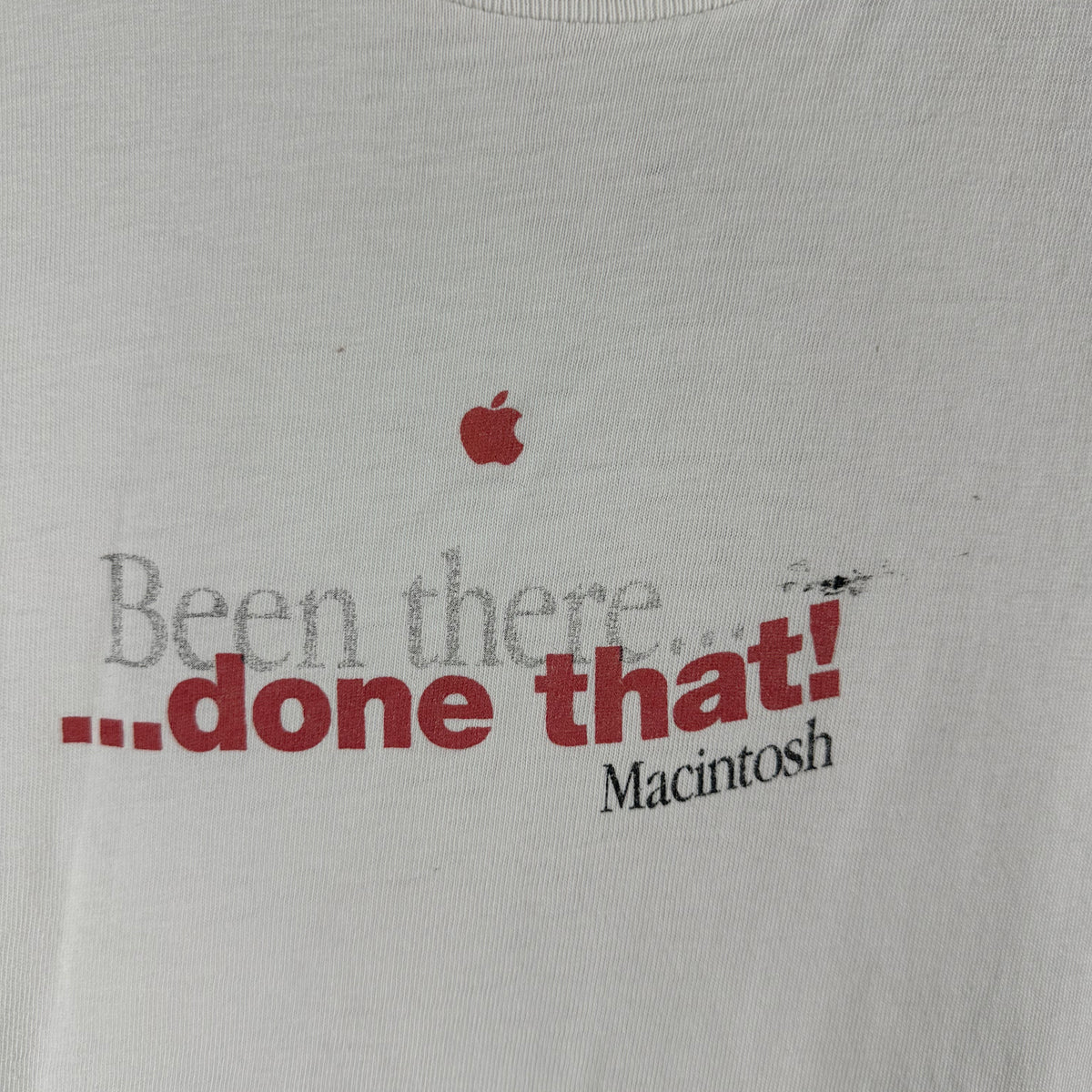 Vintage 90s Apple Computers Been there Done That! Promo Single Stitch T-shirt