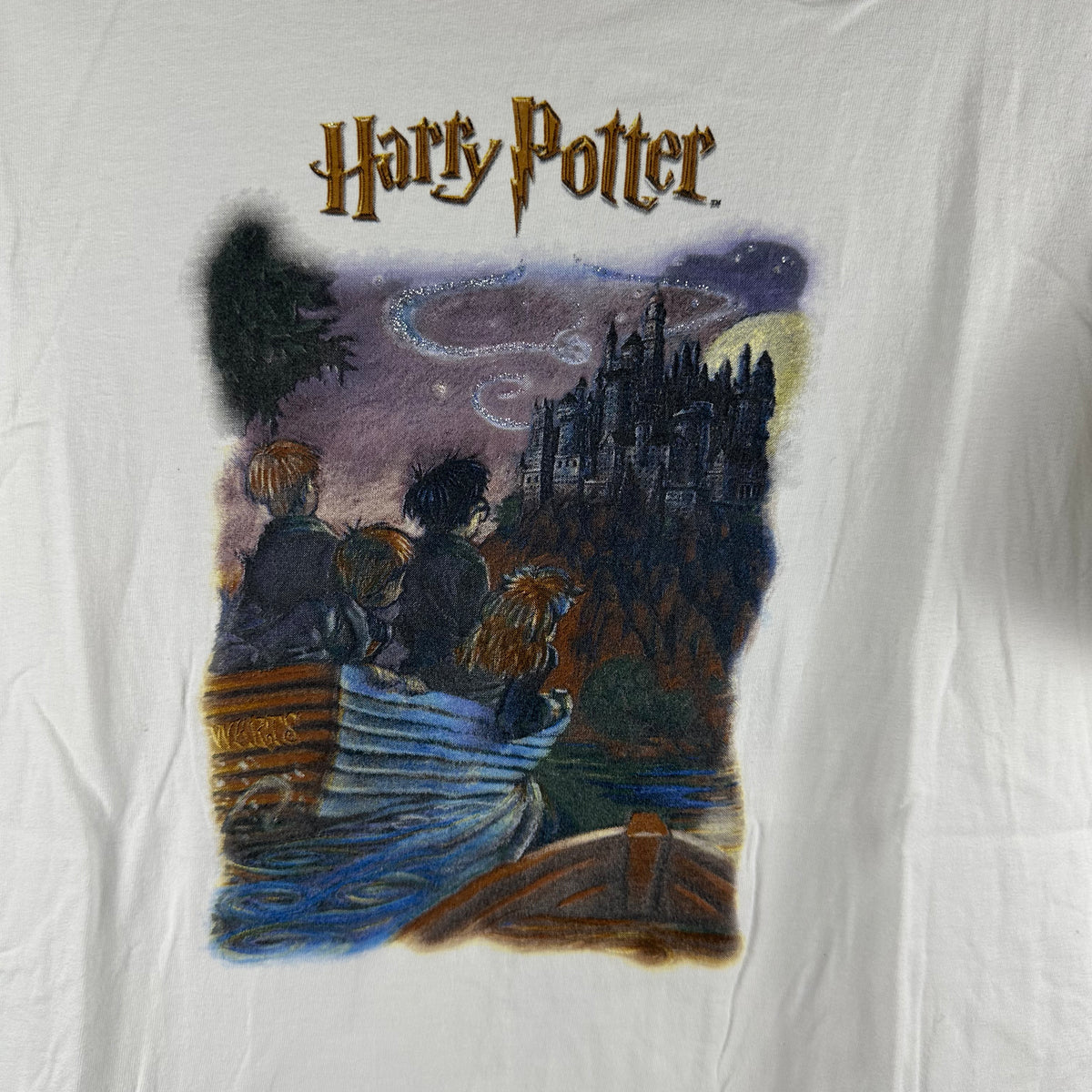 Vintage 2001 Harry Potter Graphic Promo T-shirt