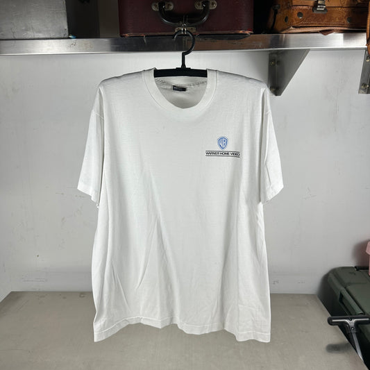 Vintage 90s Warner Home Video Graphic Promo Single Stitch T-shirt