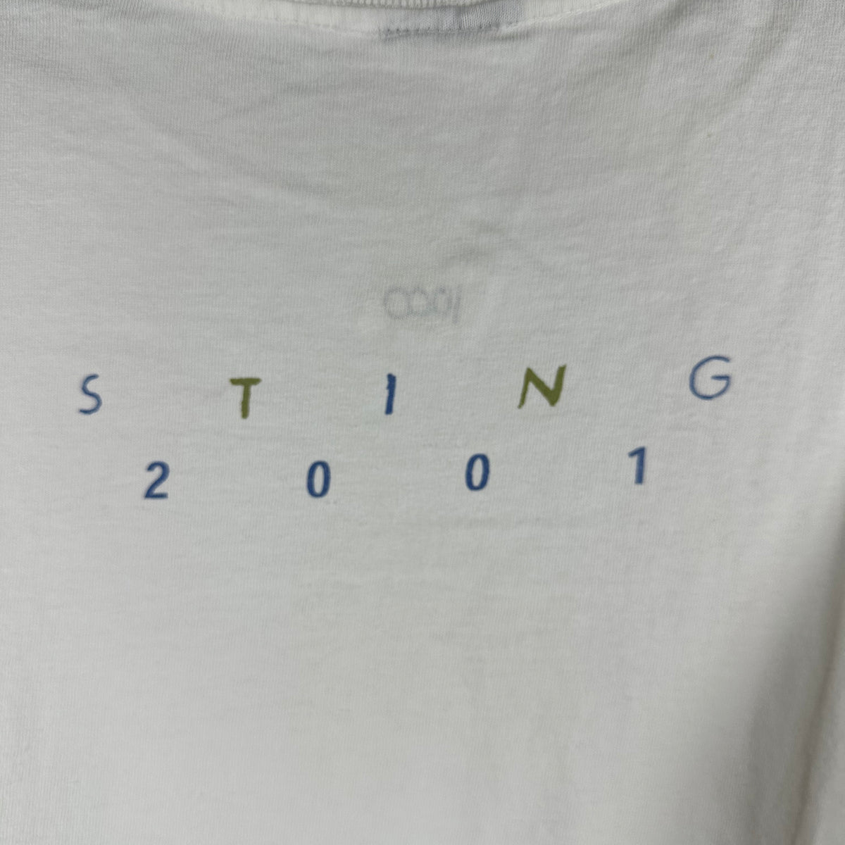 Vintage 2001 Sting It's A Brand New Day Graphic T-shirt