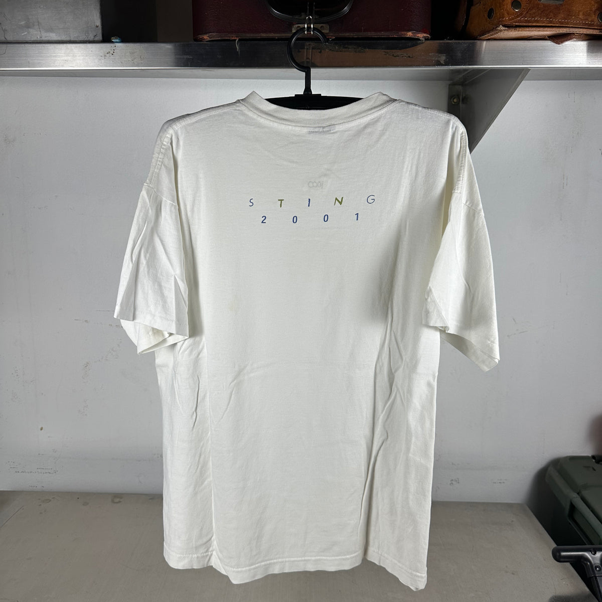 Vintage 2001 Sting It's A Brand New Day Graphic T-shirt