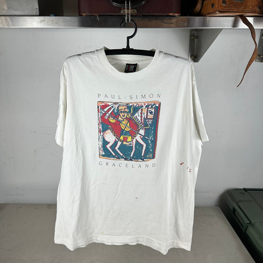 Vintage 80s Paul Simon Graceland You Can Call Me Al Single Stitch T-shirt