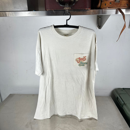 Vintage 90s Camel Cigarettes Joe's Beach Club Promo Single Stitch T-shirt