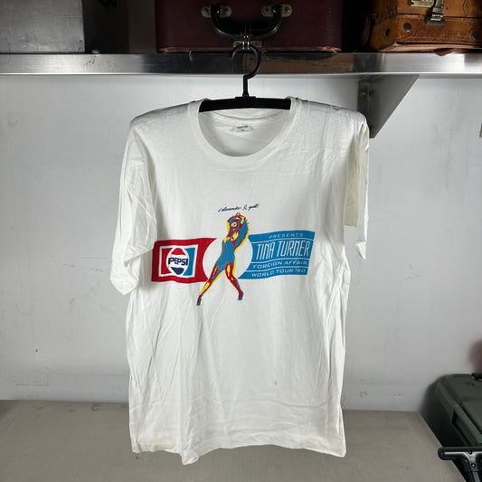 Vintage 1990 Tina Turner Foreign Affair World Tour Single Stitch T-shirt