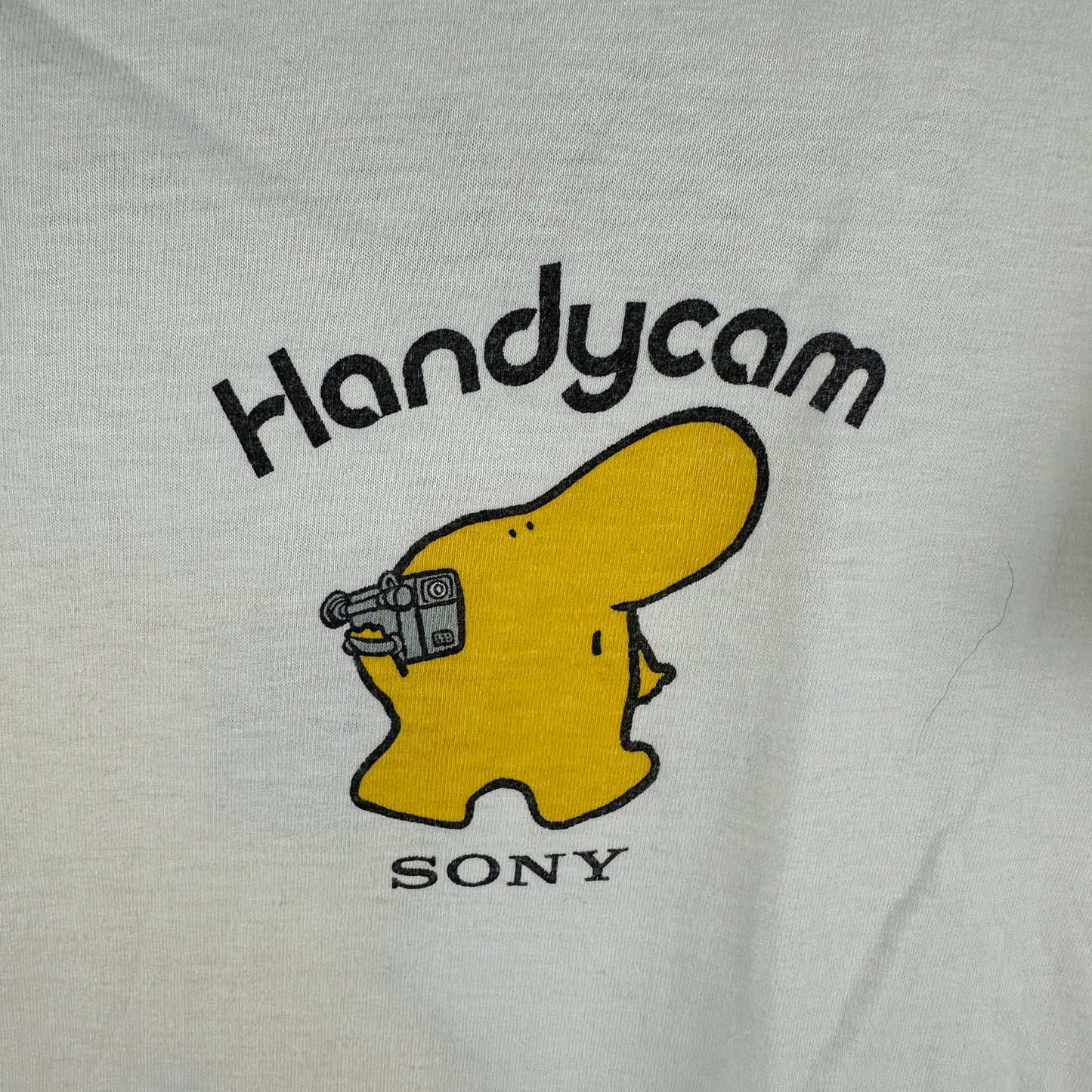 Vintage 80s Sony Handycam 8mm Video Promo Single Stitch T-shirt