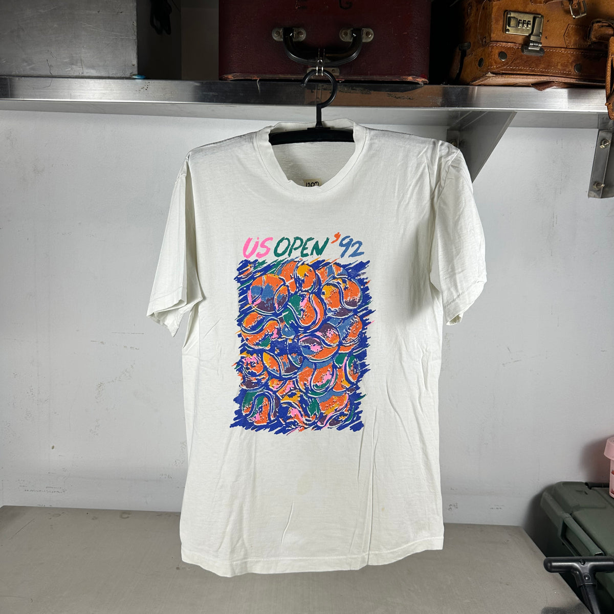 Vintage 1992 US Open Tennis Championship Graphic Single Stitch T-shirt