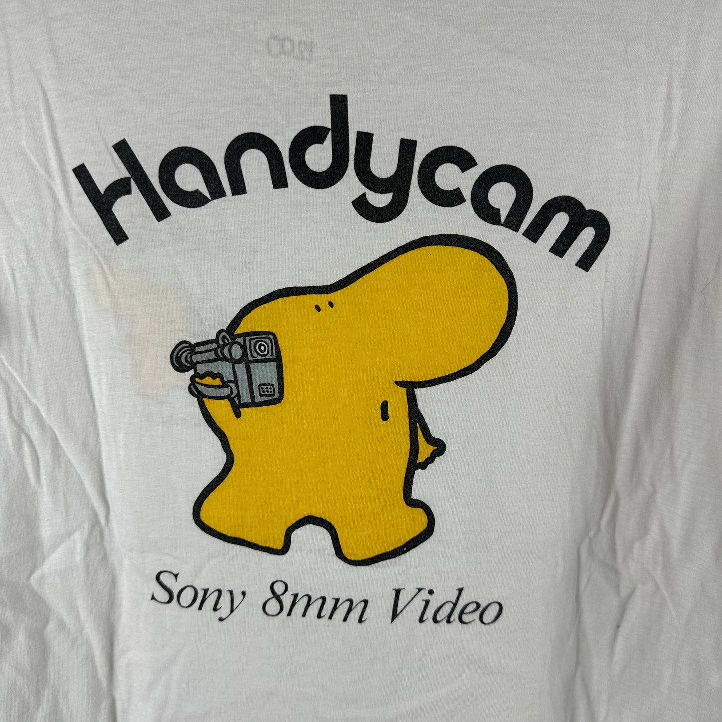 Vintage 80s Sony Handycam 8mm Video Promo Single Stitch T-shirt