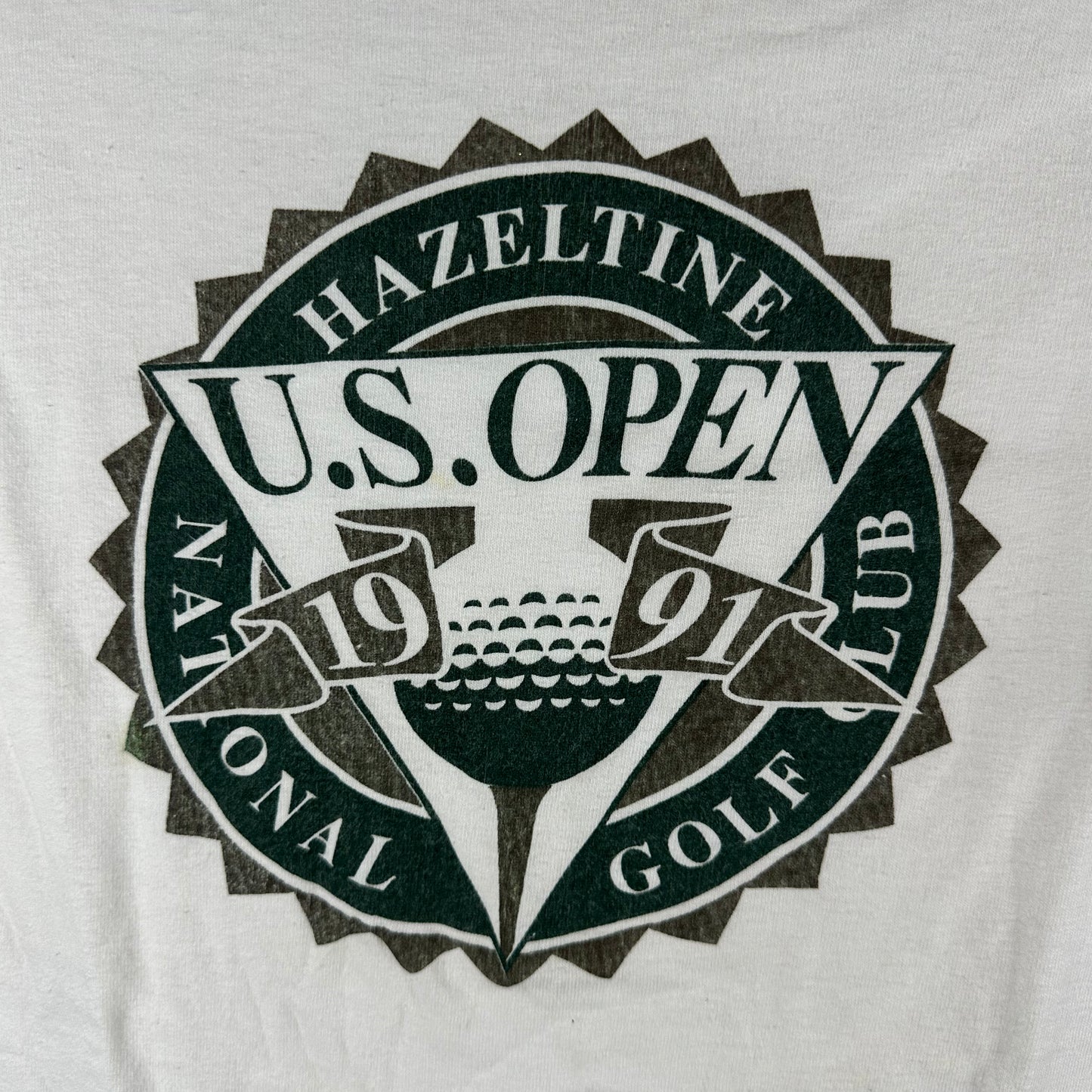 Vintage 1991 US Open Hazeltine National Golf Club Single Stitch T-shirt